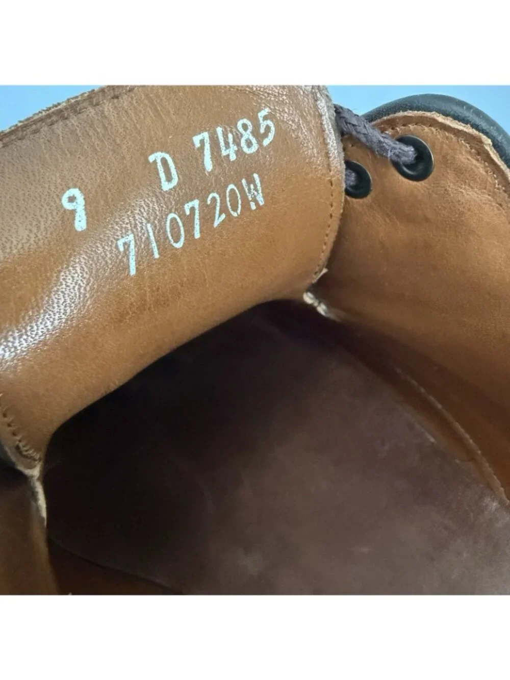 Allen Edmonds Fifth Avenue Leather Cap Toe Oxfords Brown (7485) Sz 9 D